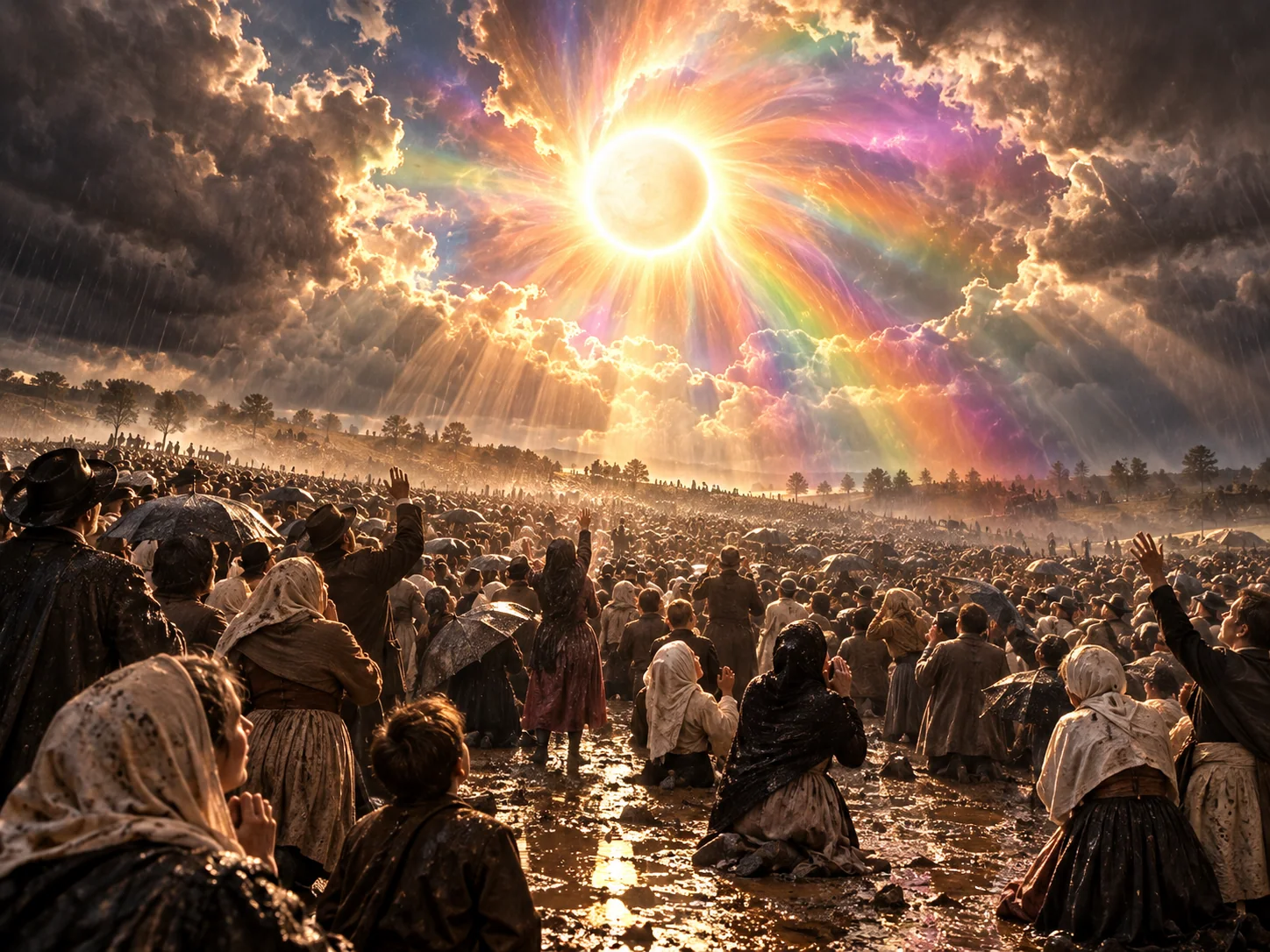 13 ottobre 1917: a Fátima il sole «danza» sopra la folla