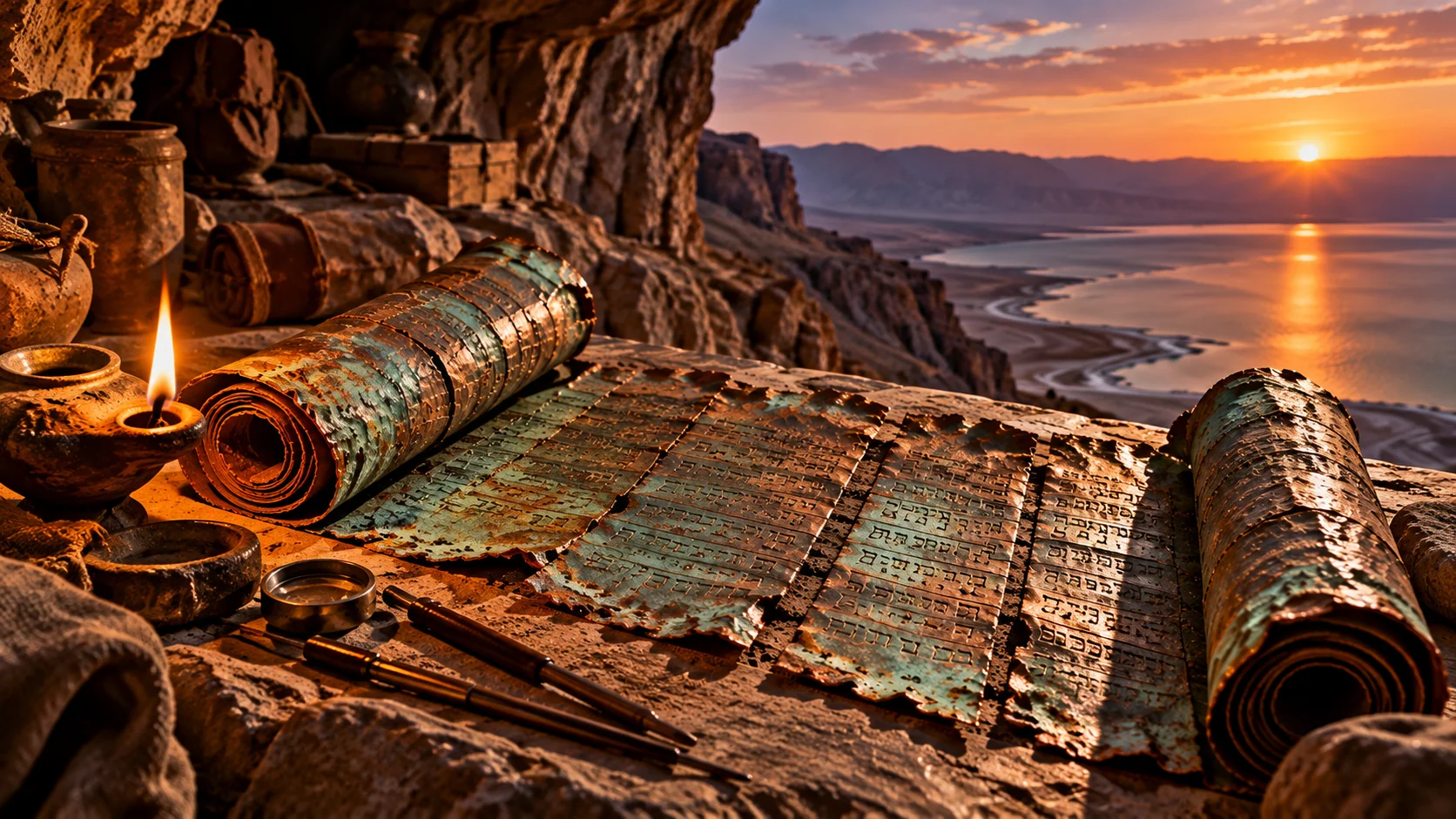Il Rotolo di Rame di Qumran: la mappa di un tesoro mai trovato