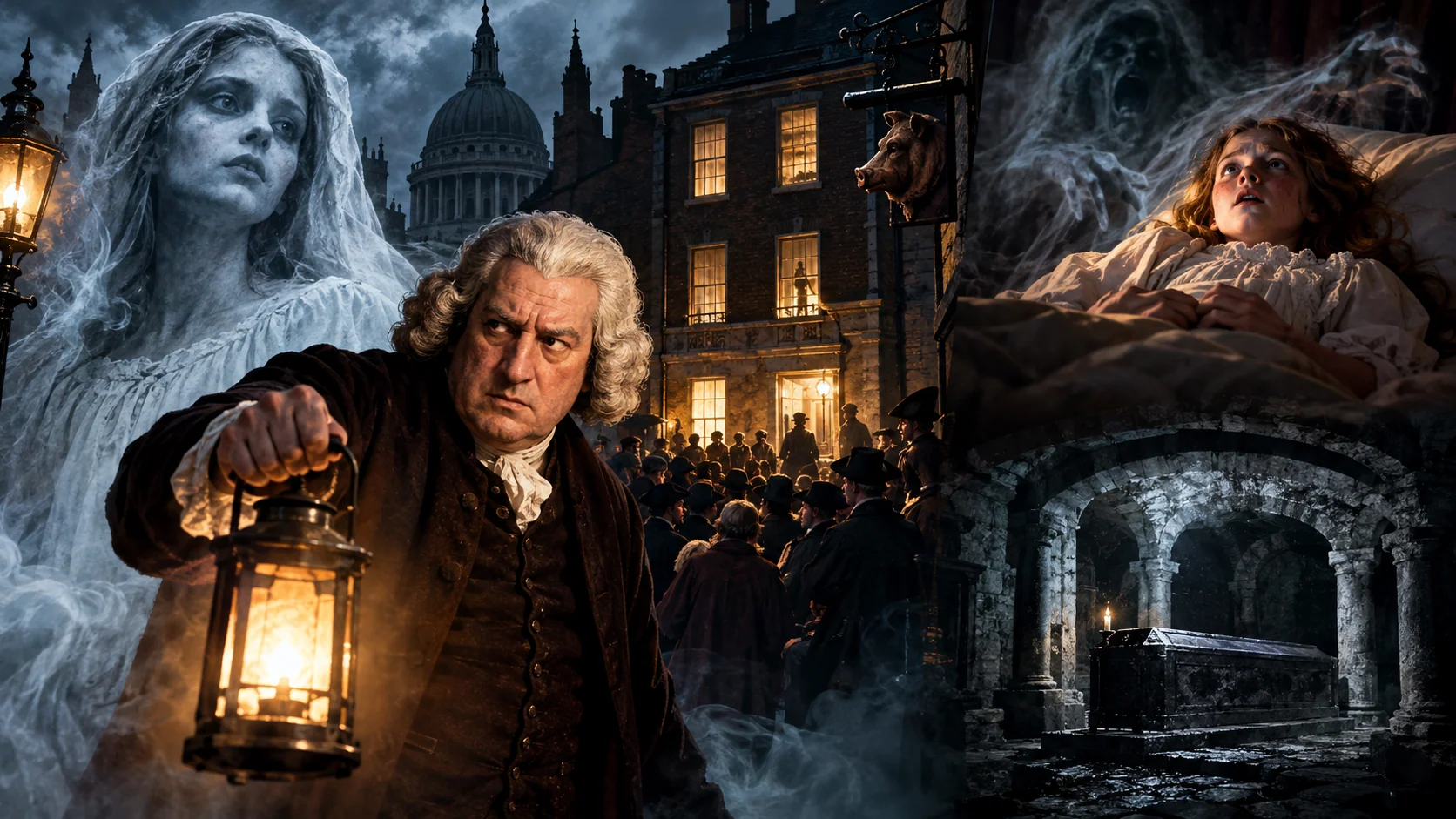Il fantasma di Cock Lane, Londra 1762: Johnson nella cripta