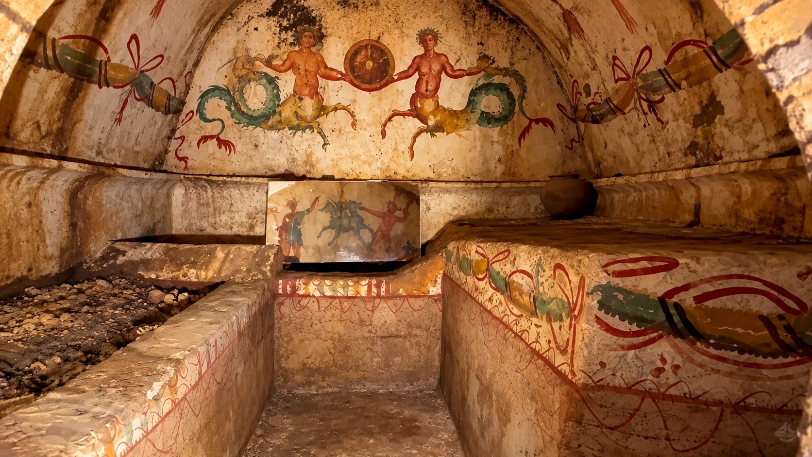 Sarcofago sigillato sotto Cerbero: corpo salvo dopo 2.000 anni?