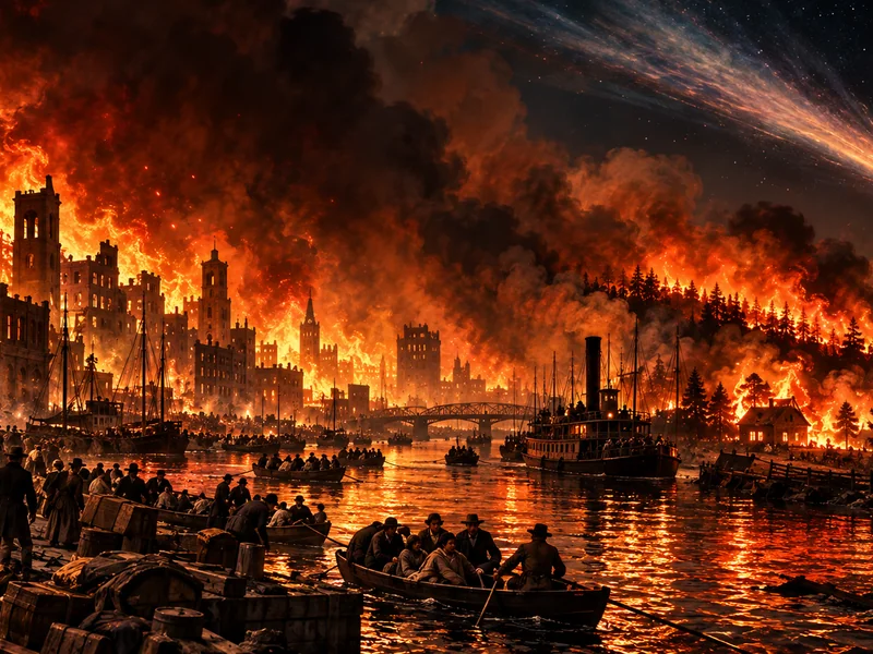 8 ottobre 1871: Chicago e Peshtigo in fiamme. Fu una cometa?