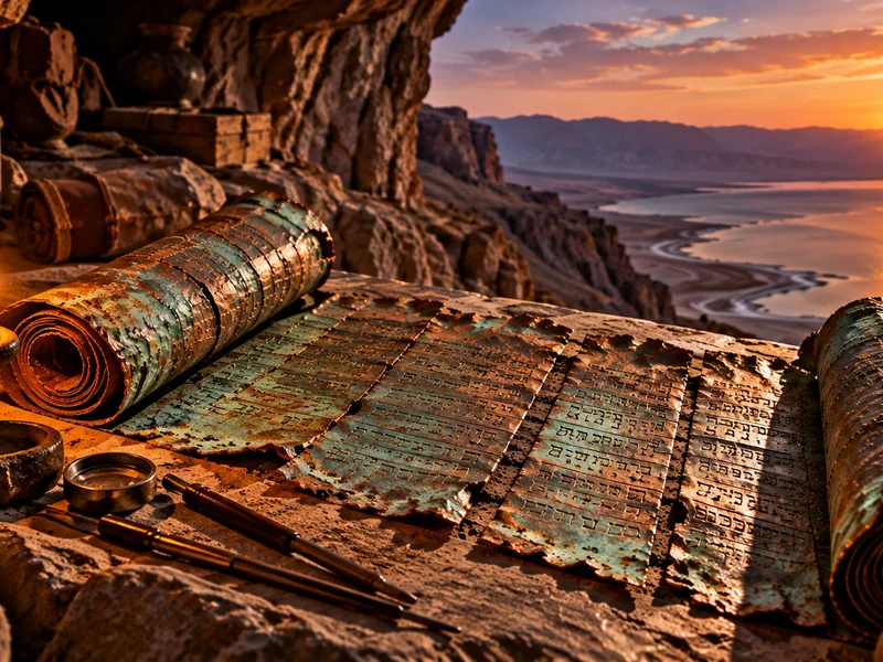 Il Rotolo di Rame di Qumran: la mappa di un tesoro mai trovato